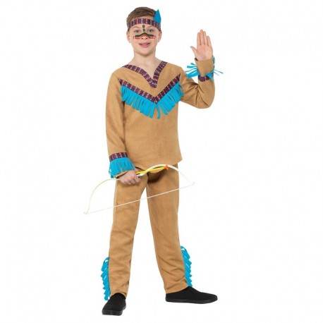 Costume da Indiano Marrone Bambino Online