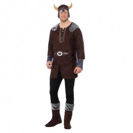 Costume da Vichingo Marrone Uomo Online