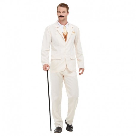 Costume Gentiluomo Anni 20 Bianco Uomo Online