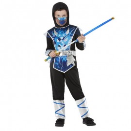 Costume da Guerriero Ninja Blu in vendita online