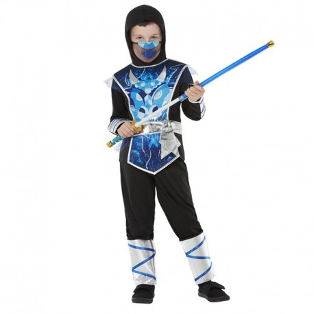 Costume da Guerriero Ninja Blu in vendita online