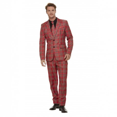 Costume Abito Tartan Rosso Online