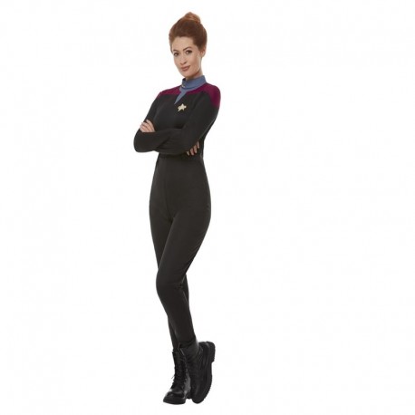 Uniforme di Comando Voyager Star Trek Marrone in Offerta