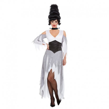 Costume da Sposa Gotica Bianco e Nero Online