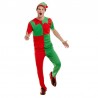 Costume da Elfo Verde e Rosso Online