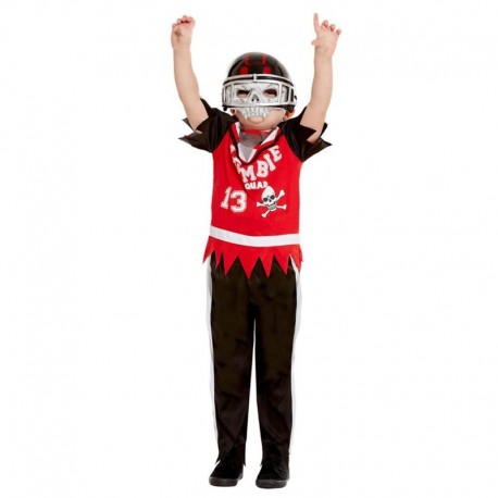 Costume da Giocatore da Football Zombie Bambino Economico