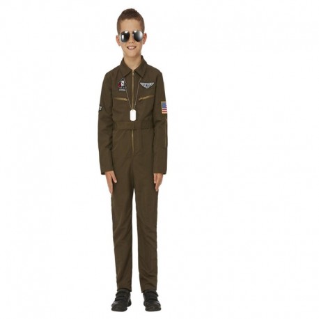 Costume per Bambino da Aviatore Top Gun Economico