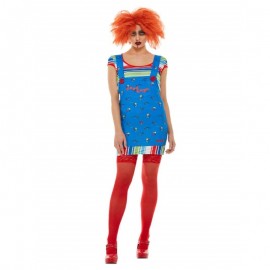 Costume da Chucky Blu in Offerta 