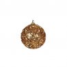 4 Palline Natalizie con Glitter 6 cm Economiche