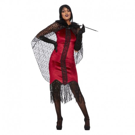 Acquista Costume Vampira Rosso