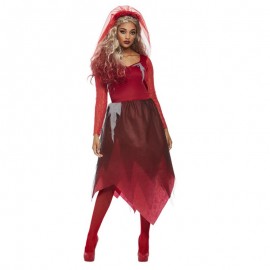 Costume da Sposa Cadavere Rosso Online