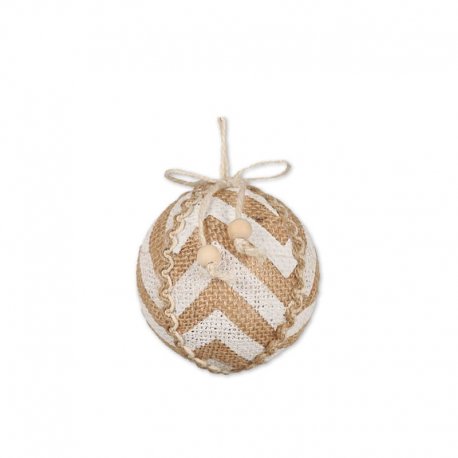 Pallina di Natale in Tela 8 cm Online