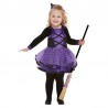 Costume da Streghetta Viola Bambina Economico 