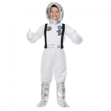 Costume da Astronauta Fuori dallo Spazio Bianco Online