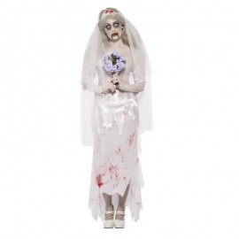 Costume da Sposa Zombie Bianco Store