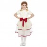 Costume da Bambola di Porcellana Bianco in Vendita 