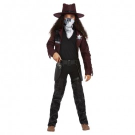 Costume da Cowgirl Occidentale Scuro in Vendita 