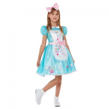 Costume delle Meraviglie Azzurro Economico 