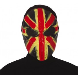 Maschera con Bandiera Inglese