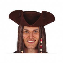 Cappello da Pirata Marrone