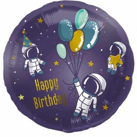 Palloncino Astronauta Buon Compleanno 45 cm