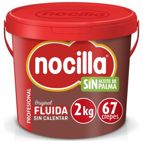 Nocilla Senza Olio di Palma Originale Fluida 2 Kg