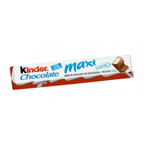 Barretta Kinder Chocolate Maxi 21 gr