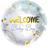 Palloncino Welcome Baby Boy 45 cm Shop