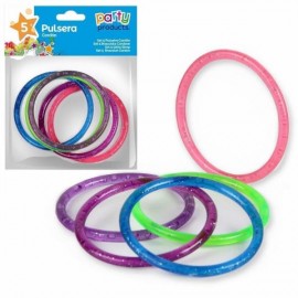 5 Braccialetti Colorati