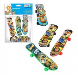 4 Mini Skateboard Giocattolo