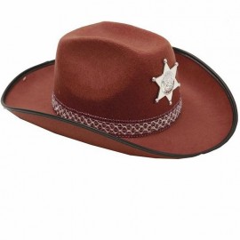 Cappello da Cowboy Marrone