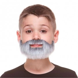 Barba Grigia per Bambini con Baffi