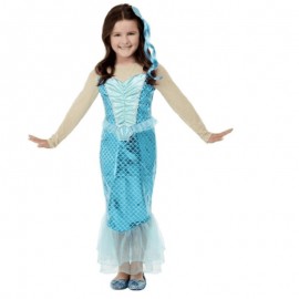 Costume da Sirena Blu