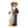 Statuetta Matrimonio con Cane Online