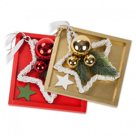 Centrotavola Natalizi Nordici.Centrotavola Di Legno Nordico