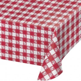 Tovaglia in Carta 274 x 137 cm Gingham Online