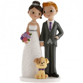 Statuetta Matrimonio con Cane