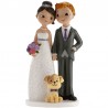 Statuetta Matrimonio con Cane Online