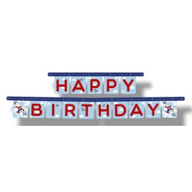 Festone "Happy Birthday" con Aeroplanini