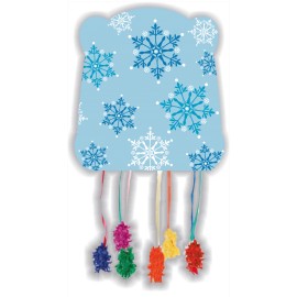 Pignatta con Fiocchi di Neve 33 x 45 cm Compra