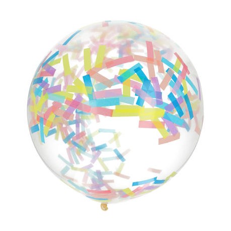 Palloncino con Coriandoli Misti 61 cm Online