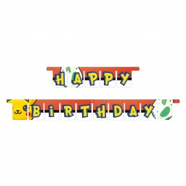 Festone Pokemon Go Happy Birthday
