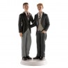 Figura Boda Gay Abrazados 20 Cm