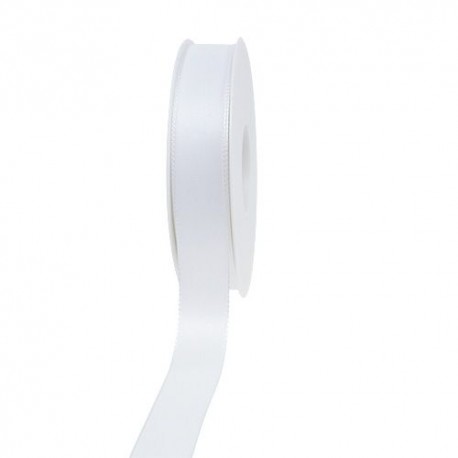 Satin Orlato Bianco 12 mm x 50 mts