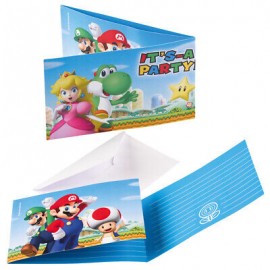 Inviti Compleanno Mario Bros Inviti Compleanno Mario Bros