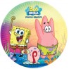 8 Piatti Spongebob 18 cm