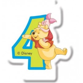 Candela nº4 Winnie the Pooh Prezzo