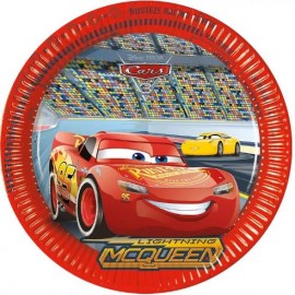 8 Piatti Cars 3 23 cm