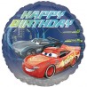 Palloncino Cars 3 Happy Birthday Foil