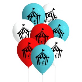 8 Palloncini Circo in Lattice in Vendita